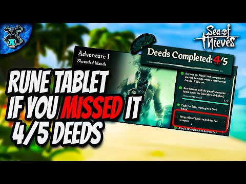 the isle ไทย  New 2022  How to get the Rune Tablet - Shrouded Islands - Sea of Thieves