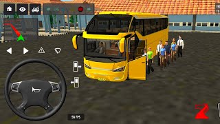 euro coach bus simulator 😱🚌 || new coach bus simulator part-9 Android gameplay screenshot 4