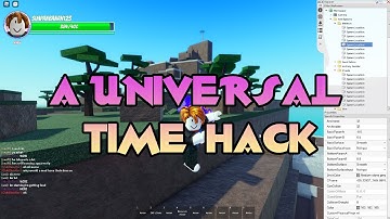 How to hack in A Universal Time - Pastebin Script - Roblox Working Universal Time Hack - GUI, arrows