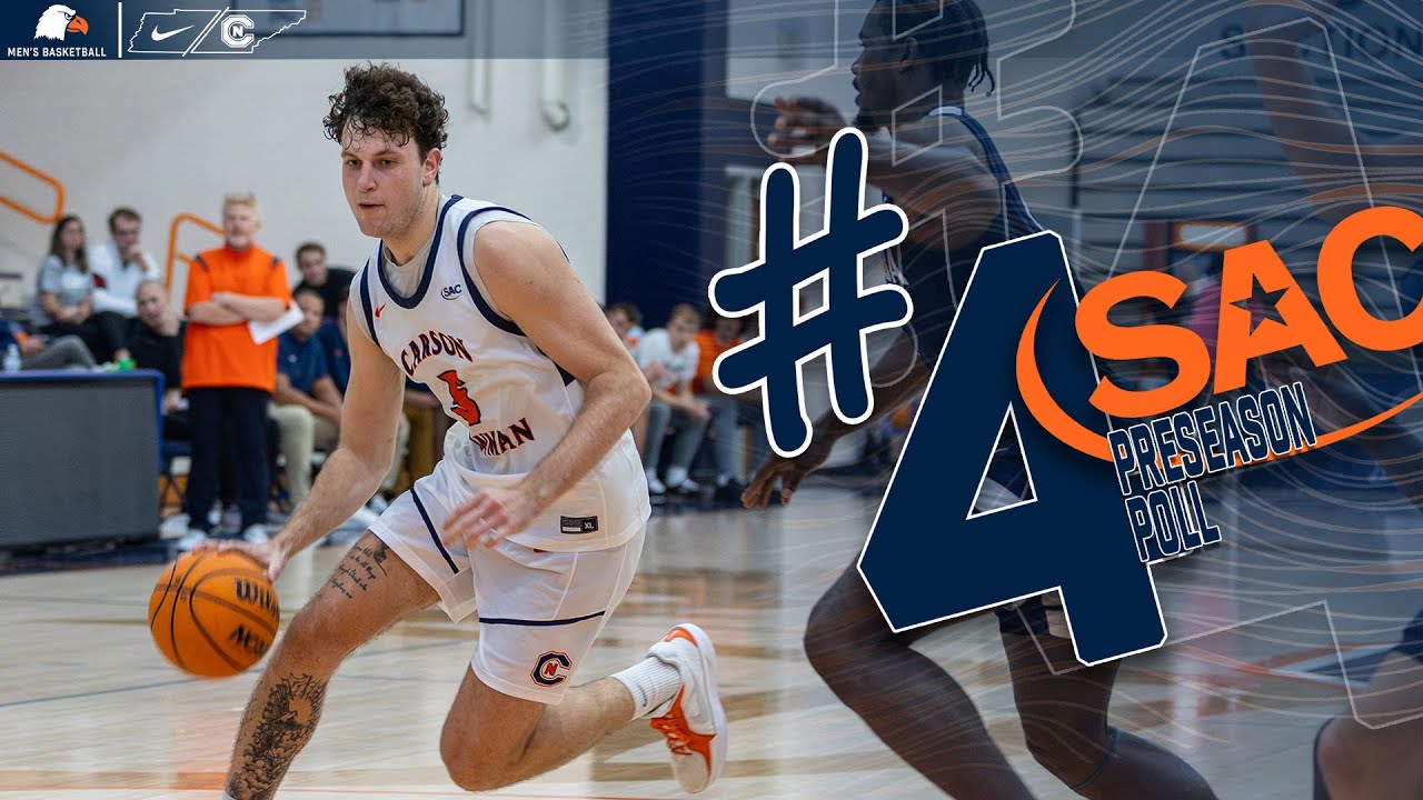 Баскетбол Carson-Newman: Чак Бенсон удручённо отреагировал на предсезонный опрос SAC 30-10-25