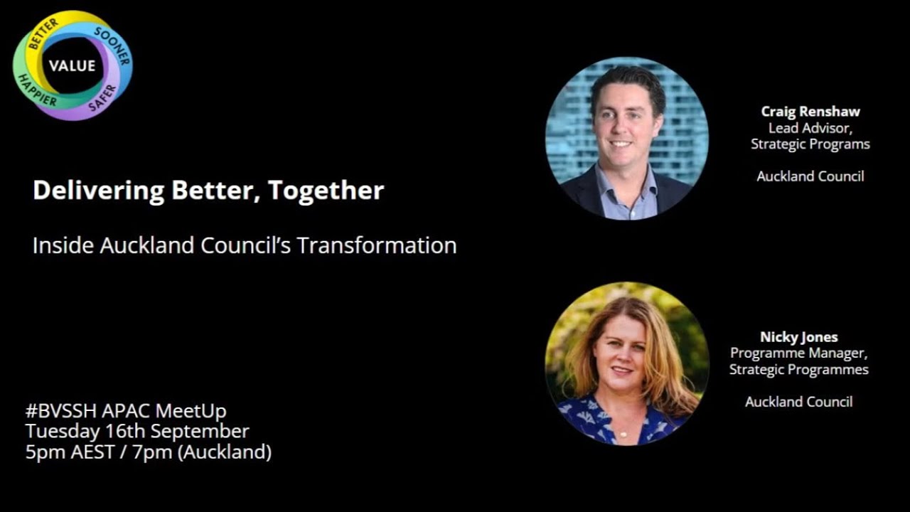 Building a More Adaptive Council: Auckland Council's Transformation Journey