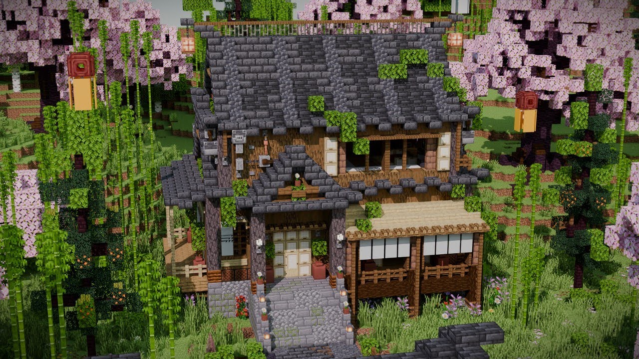 [MINECRAFT]🍁⛩ JAPANESE SURVIVAL HOUSE || TUTORIAL - YouTube