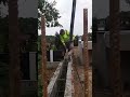 Бетонирование стены. Вибрирование. Beton.engineer kavun.com.ua