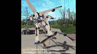 Gundam Skateboarding