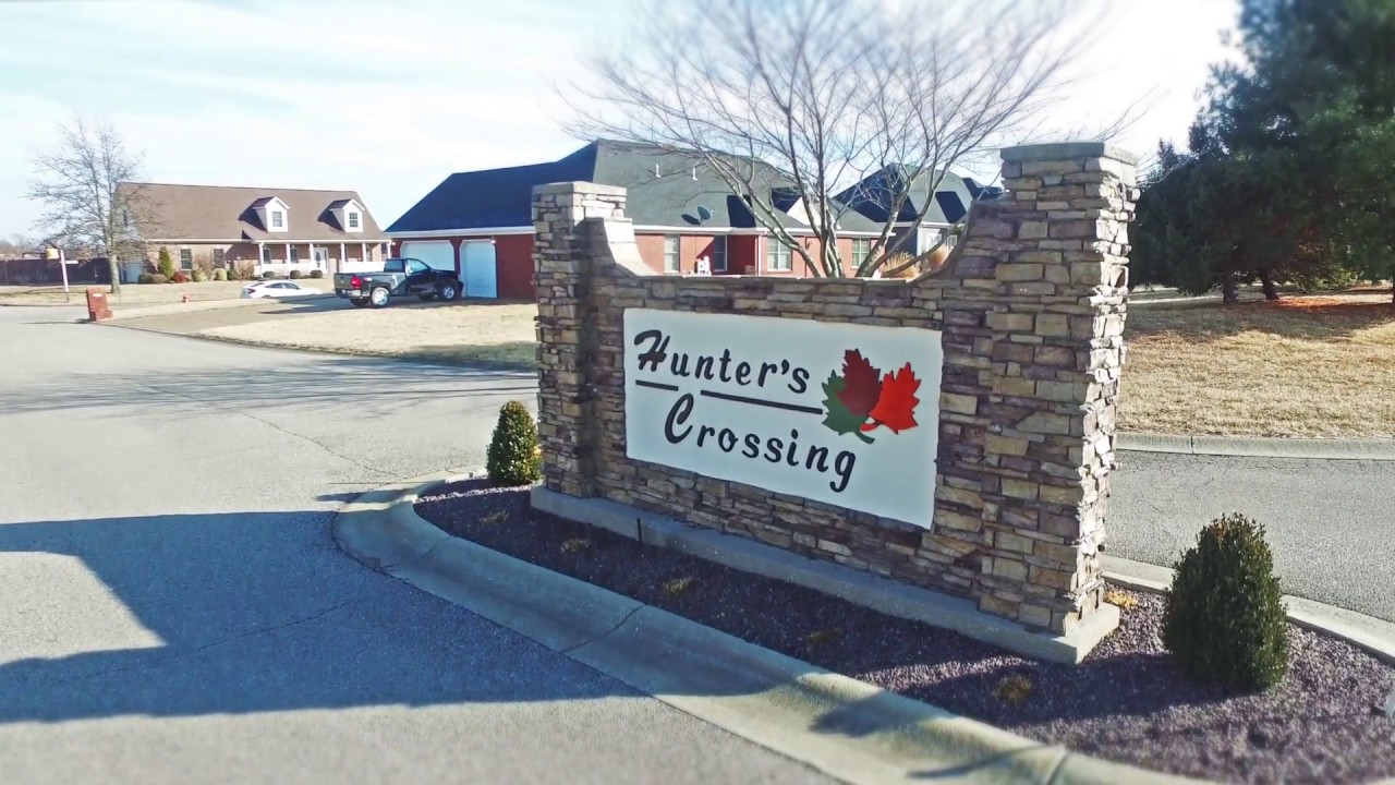 Hunter's Crossing Aerial Footage Haubstadt, IN YouTube