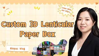 Custom 3D Lenticular Paper Box | Motion Effect Packaging for Brand Differentiation