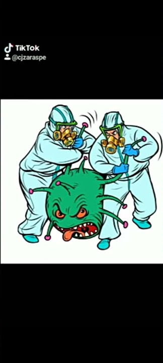 bumi sedang sakit ayo melawan COVID-19