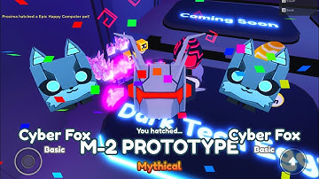 Hatching the M-2 Prototype on camera (Pet Simulator X)