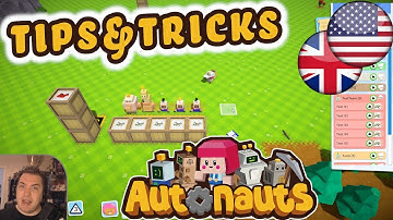 Tips und Tricks for Beginners ⚙️ Autonauts - Tutorial