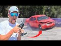 FULL SIZED R/C Race Car!!! (Crashed Immediately)