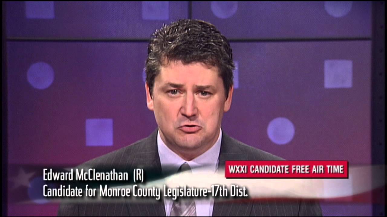 Edward W. McClenathan (R), Candidate for Monroe County Legislature