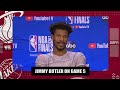 A tired Jimmy Butler reflects on his big triple-double in Game 5 vs. Lakers | 2020 NBA Finals