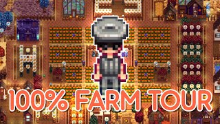 The Perfect Stardew Valley Farm (100% Perfection)