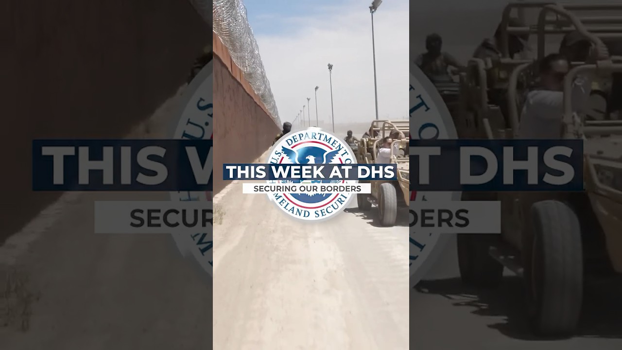 Inside the Action | Secretary Noem Visits US Mexico Border