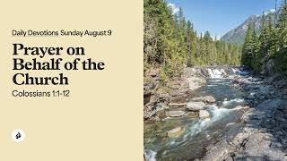 Full Prayer on Behalf of the Church - Daily Devotions News