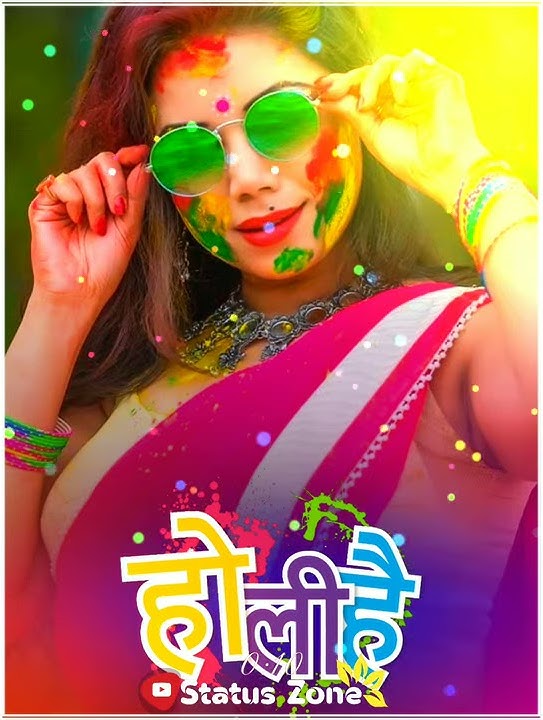 ritesh pandey holi video