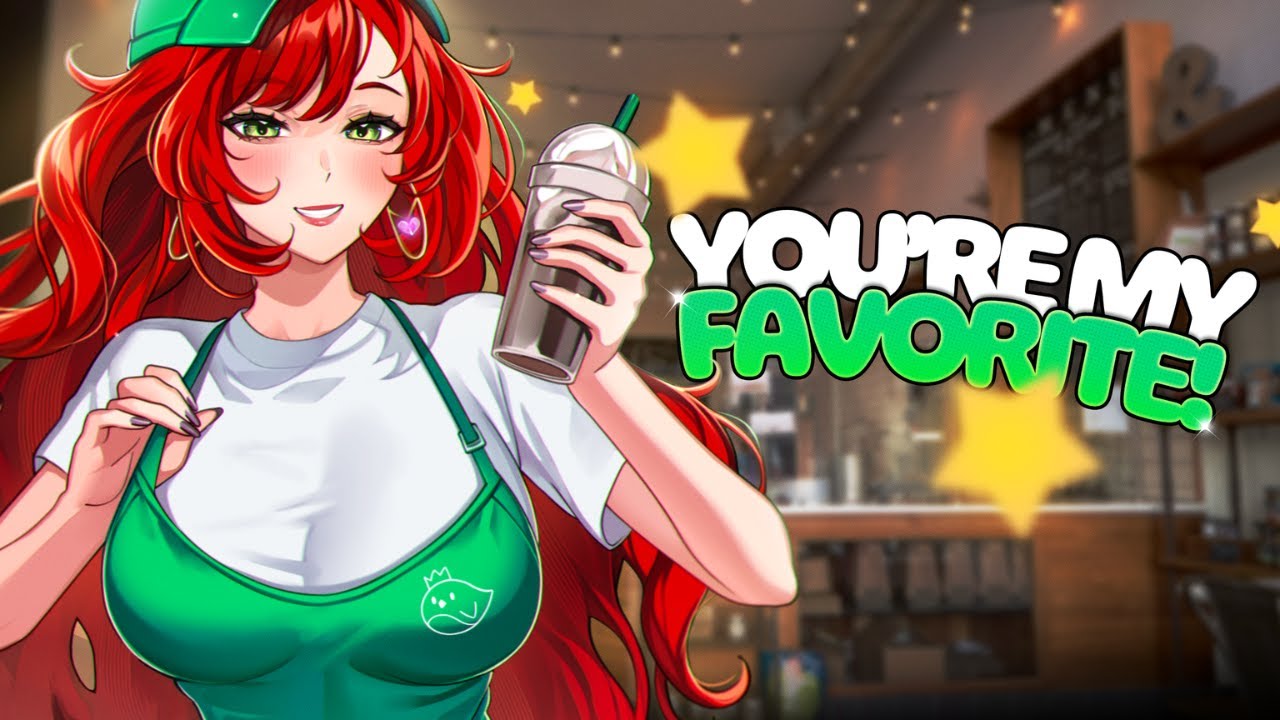 ASMR | You Think I'm Pretty?! - Adorkable Barista Has a HUGE Crush On You [Giggles] [Shy Girl] [F4M]