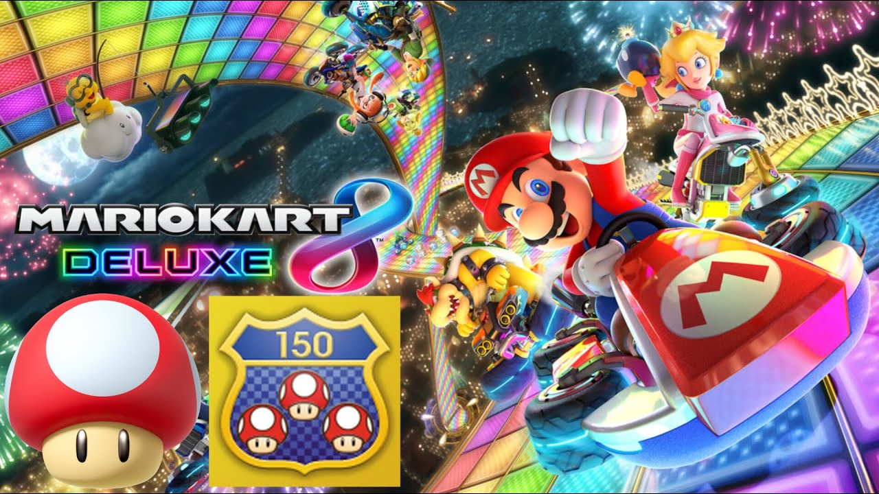 Mastering Mushroom Cup 150cc in Mario Kart 8 Deluxe | Gameplay - YouTube