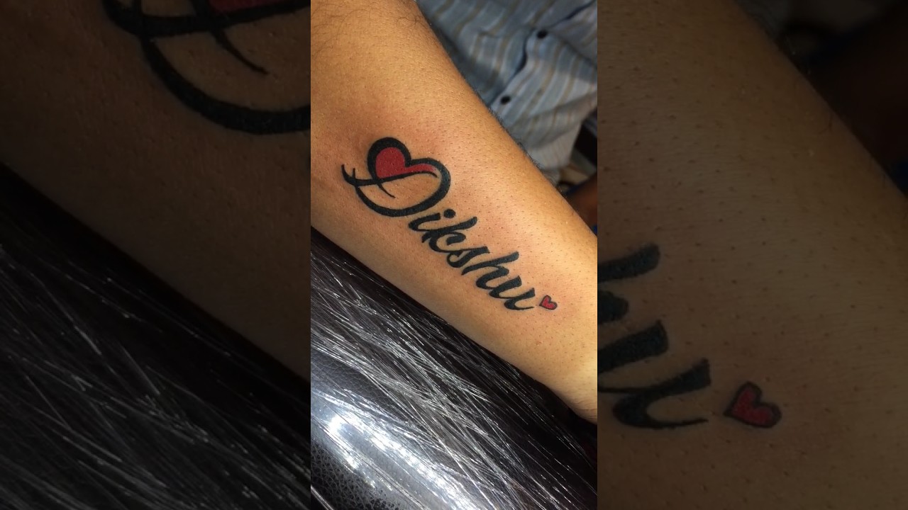 Update more than 70 diksha name tattoo on hand latest  thtantai2