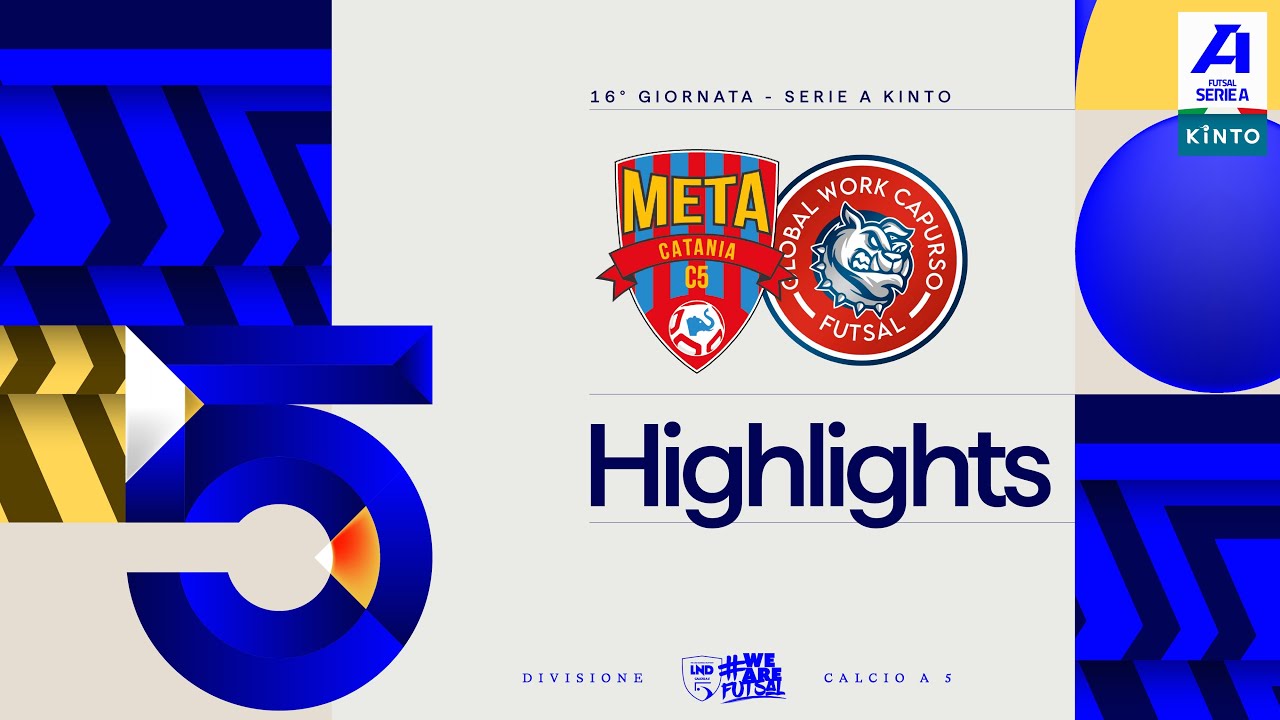 Covei Meta Catania-Global Work Capurso 11-2 | Gol e highlights | 16ª giornata | Serie A KINTO 25/26