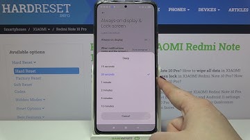 How to Change Screen Timeout in XIAOMI Redmi Note 10 Pro – Customize Display Settings