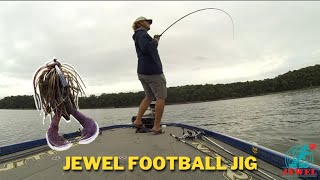 How to Catch Fish Offshore with the Jewel Football Jig (Table Rock Lake)
