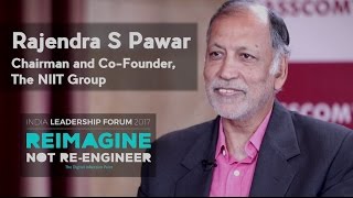 Rajendra S Pawar, Chairman and Co-Founder of the NIIT Group, NIIT Technologies || NILF 2017