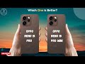 OPPO Reno 15 Pro vs OPPO Reno 15 Pro Mini