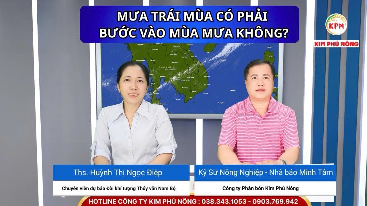 Mưa trái mùa nhưng có phải là vào mùa mưa hay không?