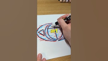 How to draw the GLITCH EFFECT🤯 (easy) #shorts #art #drawing