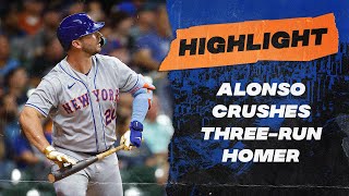 Alonso CRUSHES Three-Run Homer