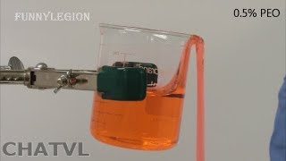 The liquid that pours itself - Amazing science