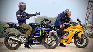 दिल जीत लिया इस बाइक ने 🔥🔥 HERO KARIZMA XMR 210 VS YAMAHA R15M  Full Comparison In Real Life ❤️❤️