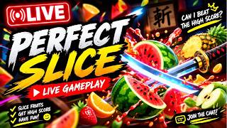 PERFECT SLICE GAME LIVE / hardest challenge ever screenshot 2