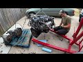 350z build 2jz full teardown!!