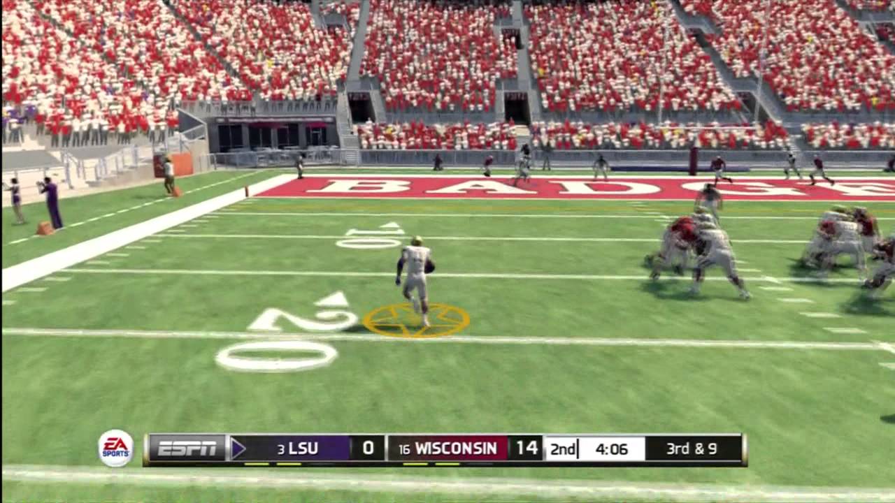 NCAA Football Online Ranked Match MaD HaTTeR (WISC) vs. Glitcher (LSU
