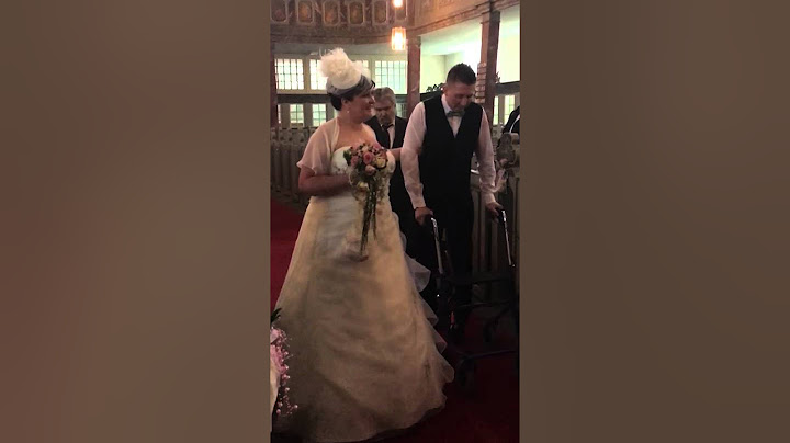 Querschnittsgelähmt Paraplegic - Hochzeit/ Martin bringt seine Schwester zum Altar