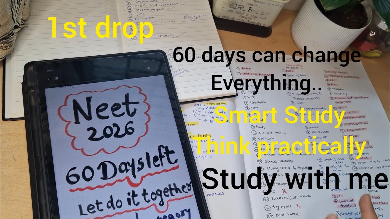 Don't waste last 60 days of neet😓❌️| Full plan to improve score #ummeed2026 #neet2026 #neetaspirant 