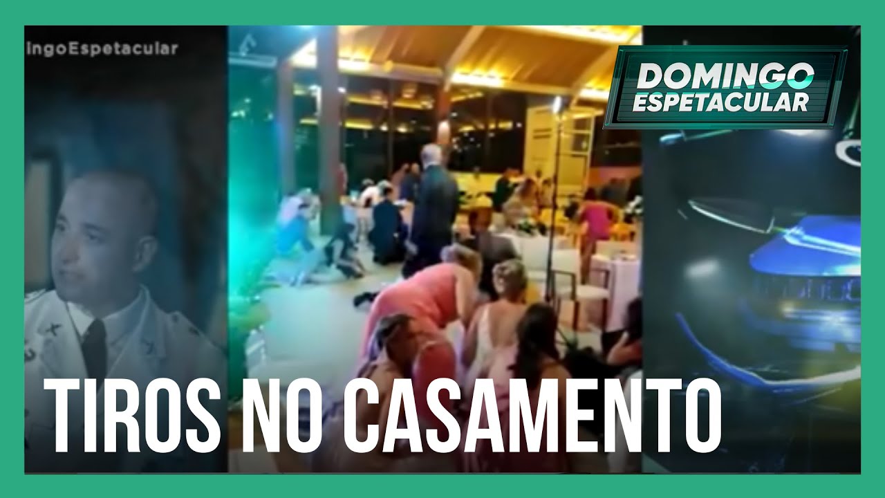Casamento é interrompido por tiroteio e noivo policial militar precisou intervir