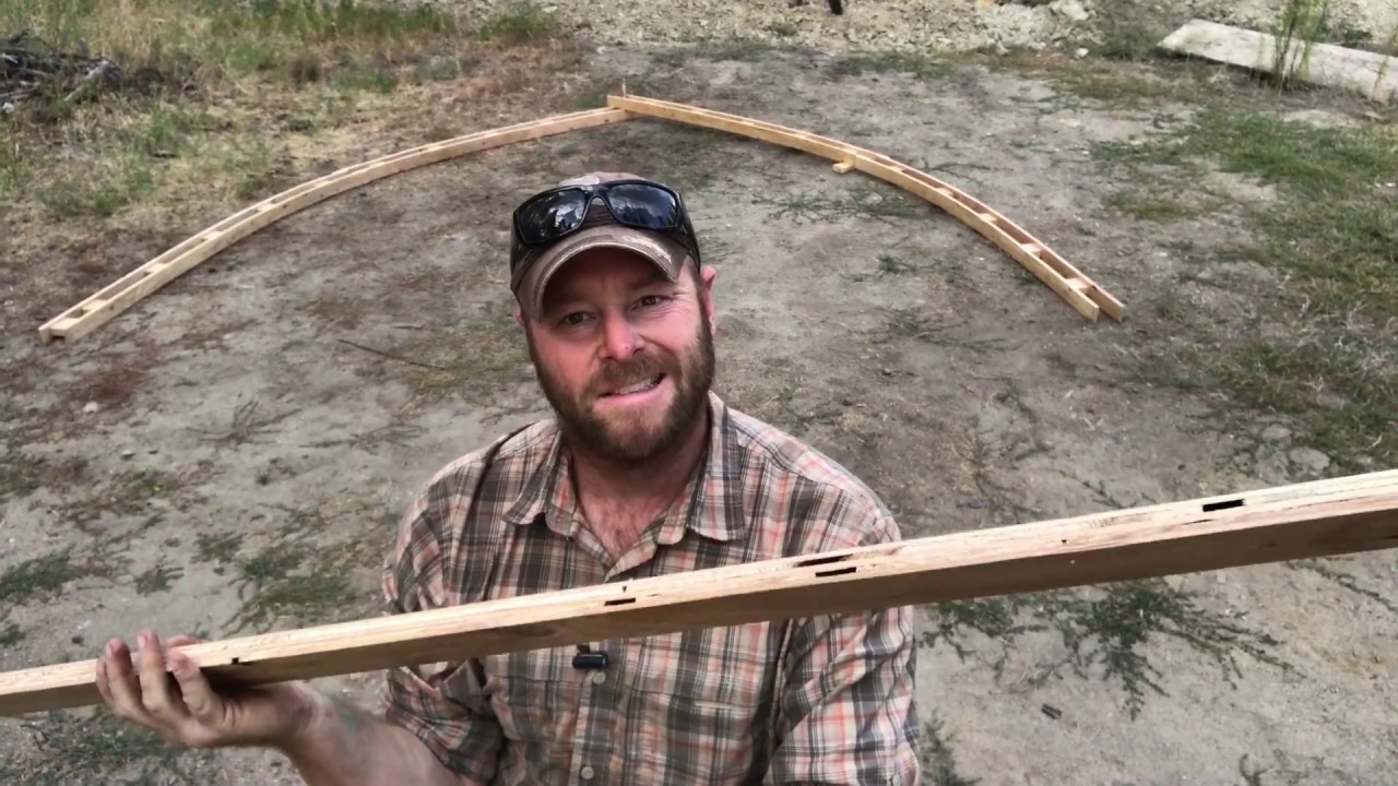 How to build a shed for $500 part 2 | building arches 