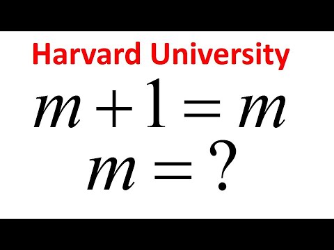 Find the value of m+1 = m || How to find m || Very Nice Math Olympiad ...