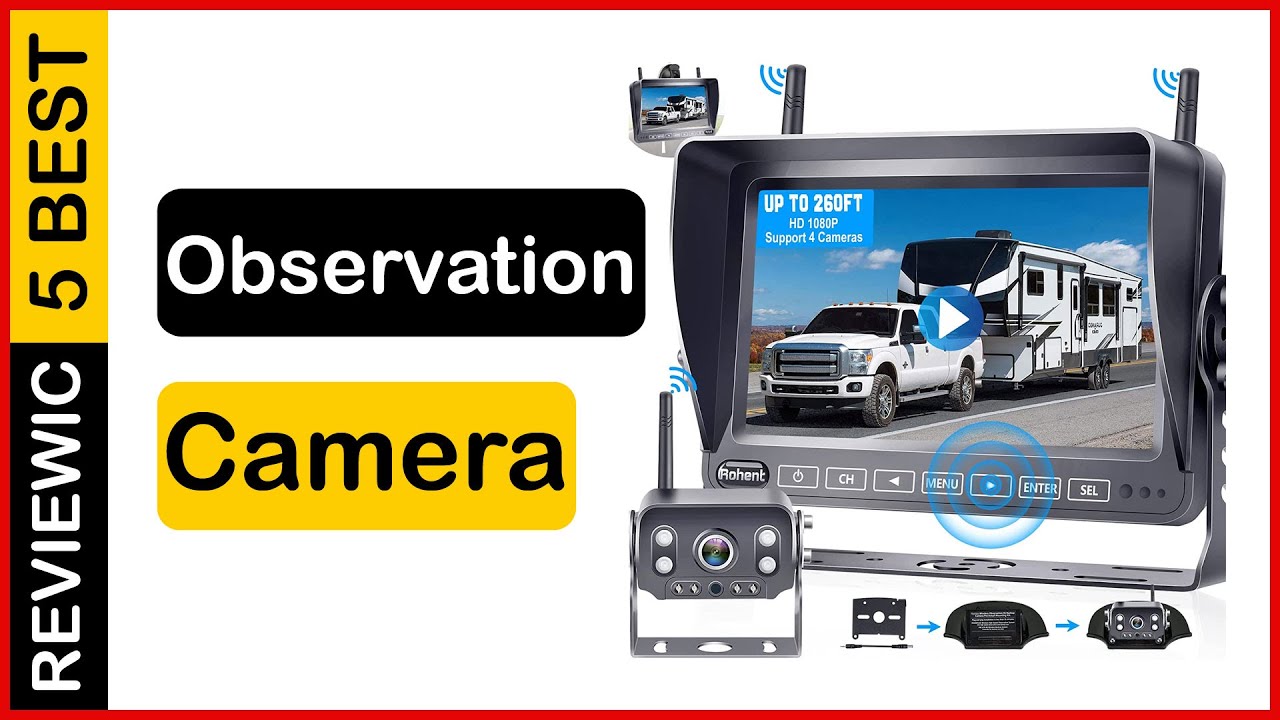 Best RV Observation Camera On Amazon In 2023 Top 5 Tested & Buying