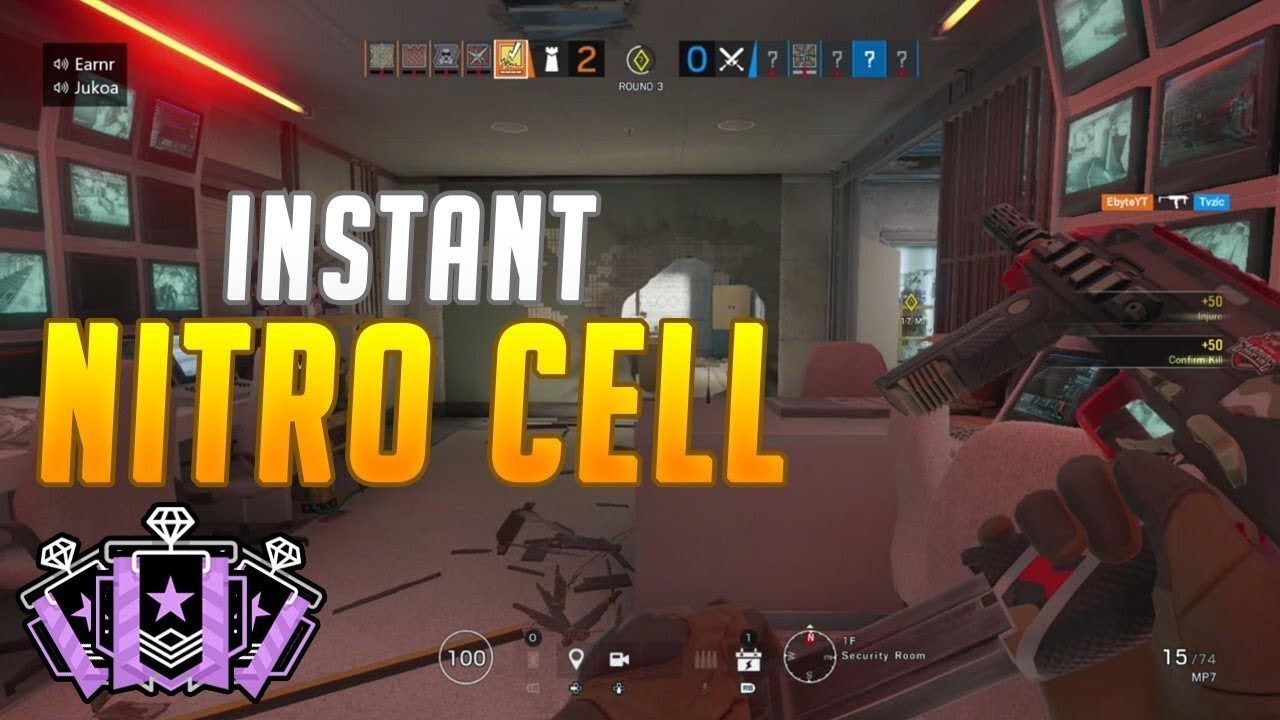 How to Kill Anyone With a Nitro Cell on Rainbow Six Seige! - YouTube