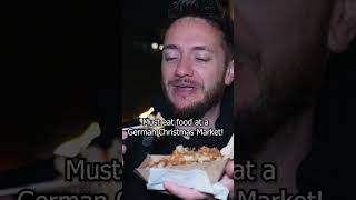 Must Eat Food at a German Christmas Market! #Shorts