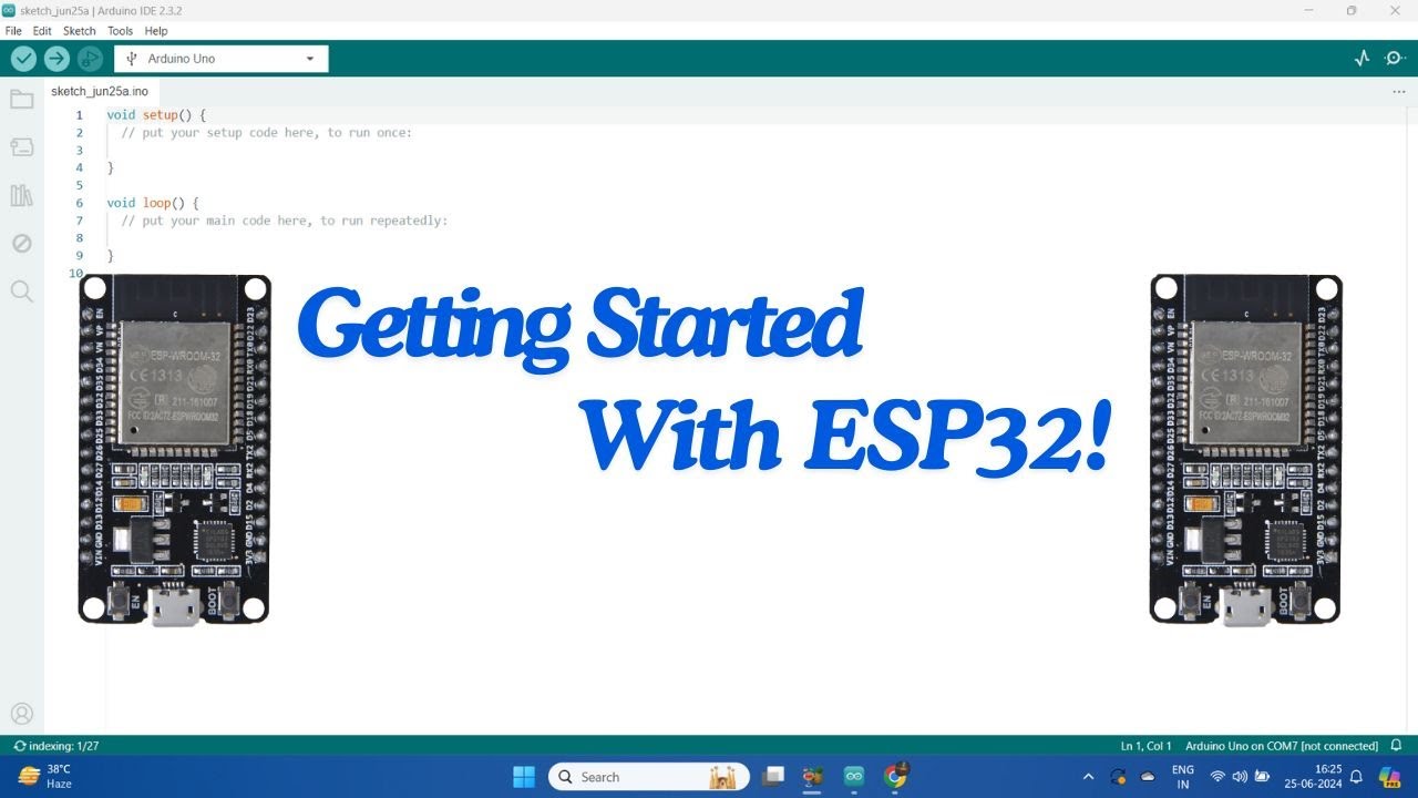 Getting Started With ESP32! - YouTube