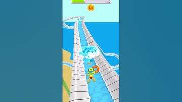 🌊 INSANE AquaPark RACE! 😱💥 IOS GAMES📱 Can YOU beat this speed?! 🏁🔥 #Shorts #Gaming #AquaPark