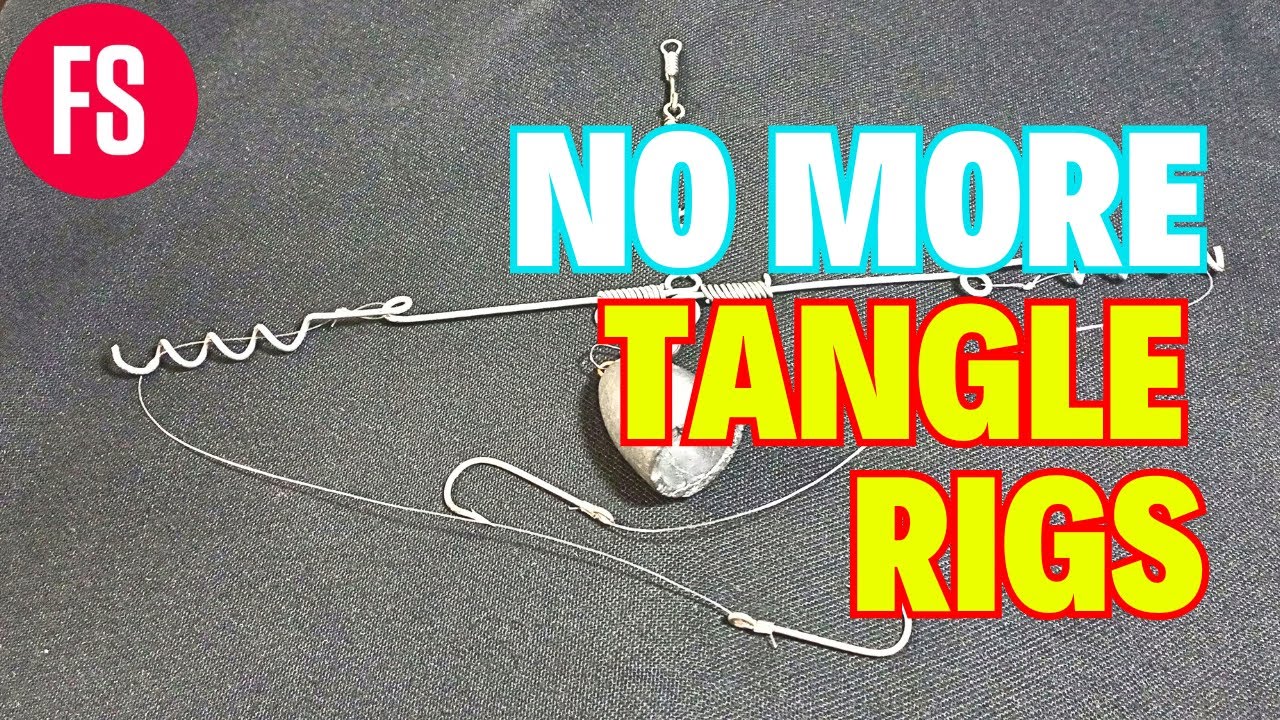 NO MORE TANGLE RIGS With This T Fishing Rigs – T Rigs FOR TWO HOOKS, Fishing