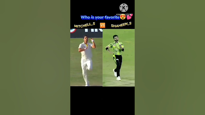 Mitchell Starc vs Shaheen Afridi #shorts #cricket #viral