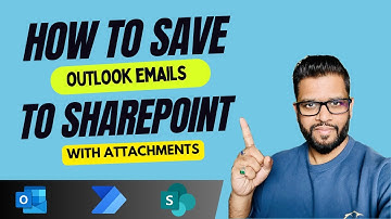 Save Outlook Emails & Attachments to SharePoint using PowerAutomate #sharepoint #outlook #flow