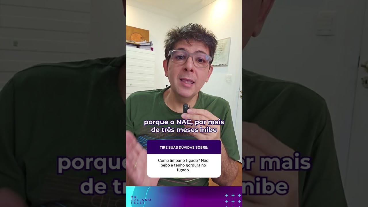 Já ouviu falar em NAC para o fígado? Dá o play e descobre!